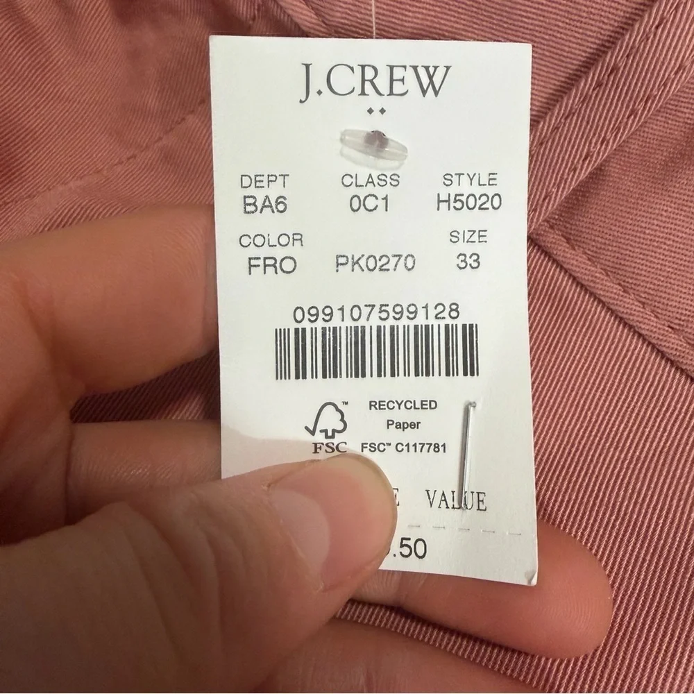 J crew feathered rose 9
